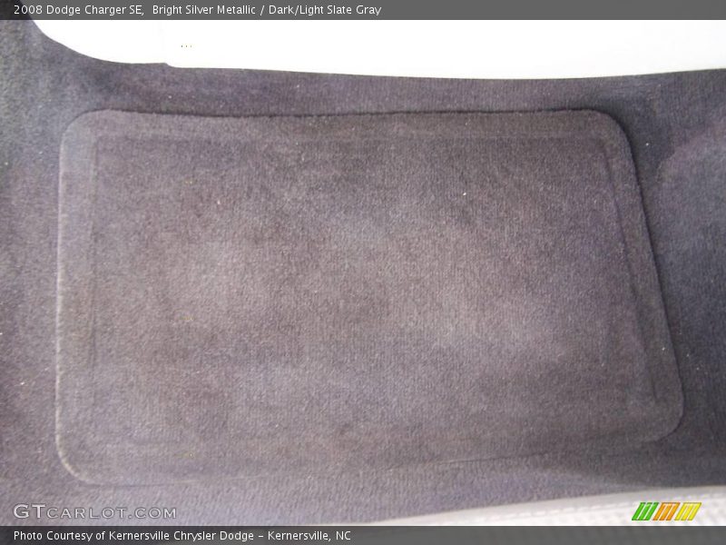 Bright Silver Metallic / Dark/Light Slate Gray 2008 Dodge Charger SE