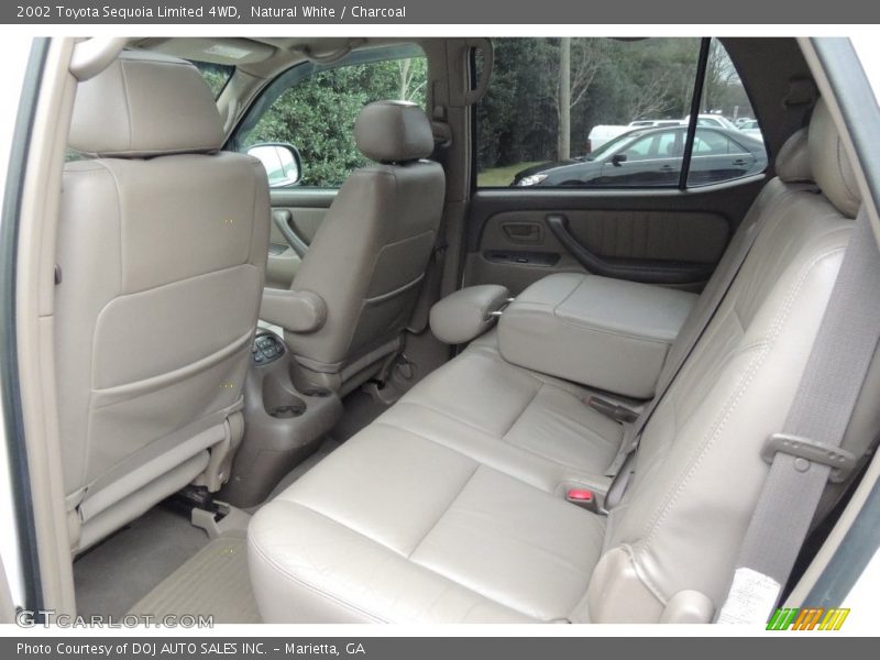 Natural White / Charcoal 2002 Toyota Sequoia Limited 4WD