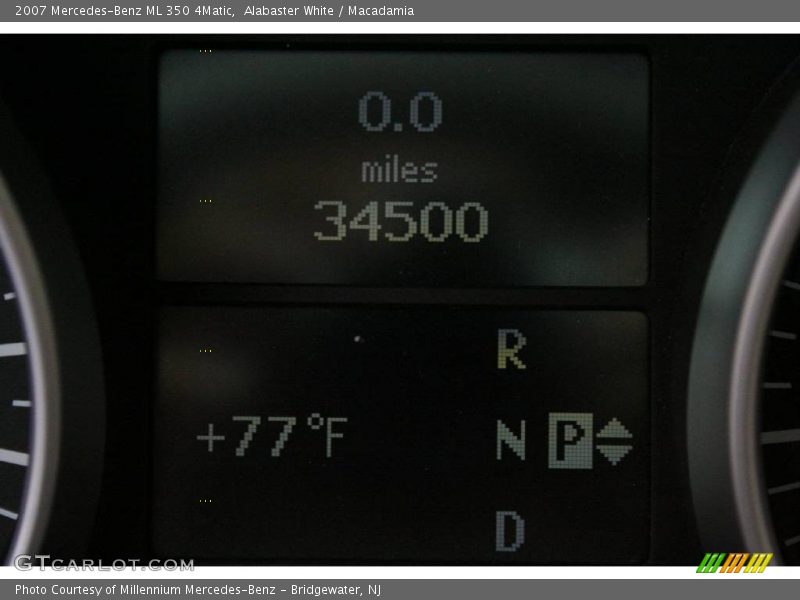 Alabaster White / Macadamia 2007 Mercedes-Benz ML 350 4Matic