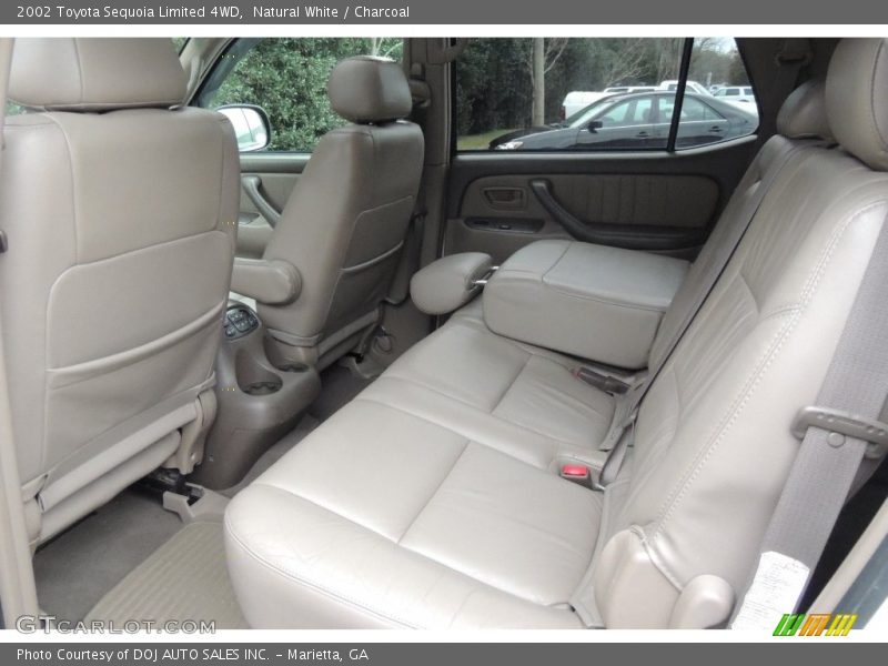 Natural White / Charcoal 2002 Toyota Sequoia Limited 4WD