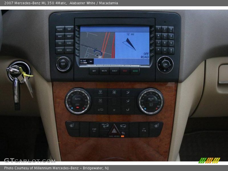 Alabaster White / Macadamia 2007 Mercedes-Benz ML 350 4Matic