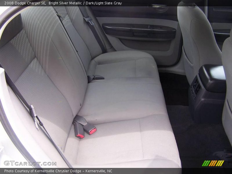 Bright Silver Metallic / Dark/Light Slate Gray 2008 Dodge Charger SE