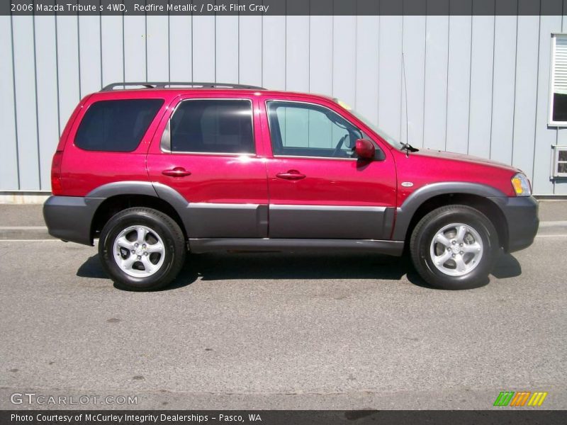 Redfire Metallic / Dark Flint Gray 2006 Mazda Tribute s 4WD