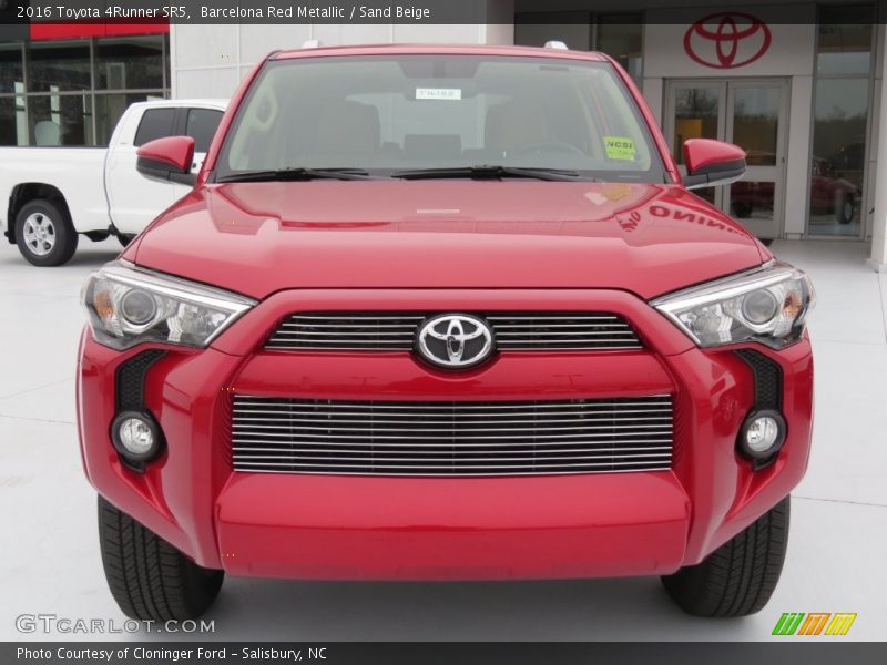 Barcelona Red Metallic / Sand Beige 2016 Toyota 4Runner SR5