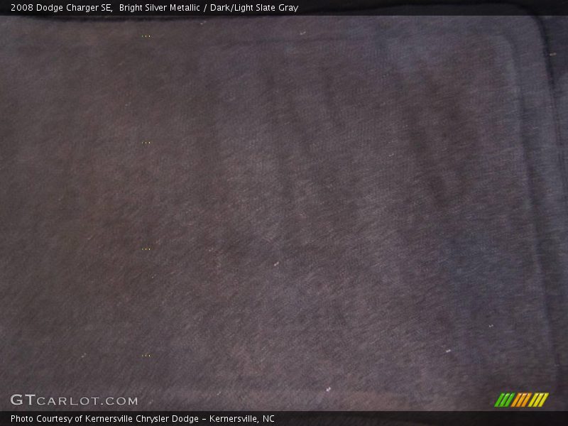Bright Silver Metallic / Dark/Light Slate Gray 2008 Dodge Charger SE
