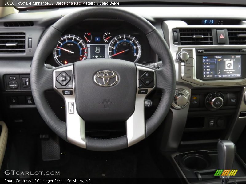 Barcelona Red Metallic / Sand Beige 2016 Toyota 4Runner SR5