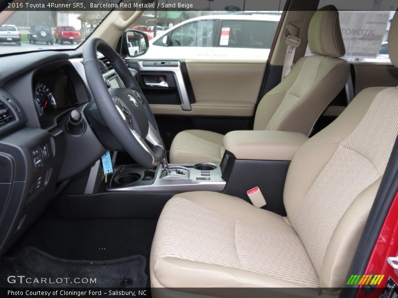 Barcelona Red Metallic / Sand Beige 2016 Toyota 4Runner SR5
