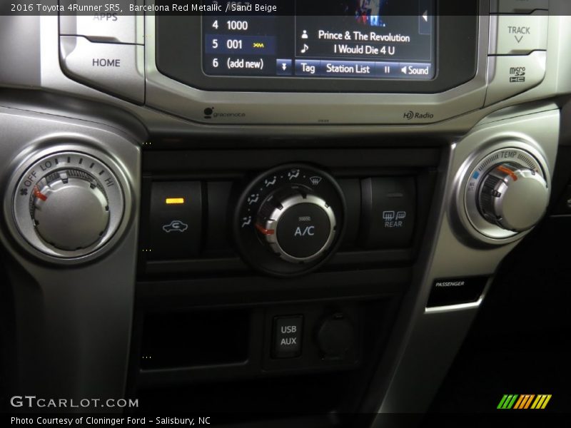 Barcelona Red Metallic / Sand Beige 2016 Toyota 4Runner SR5