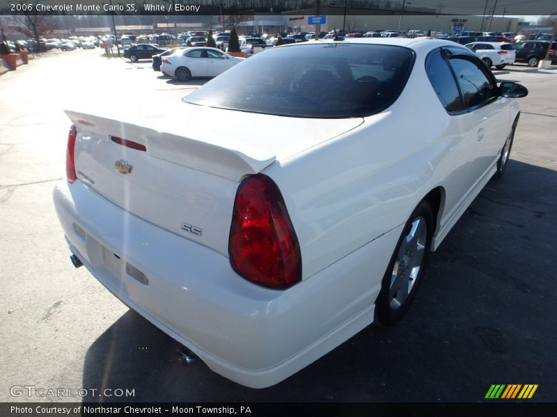 White / Ebony 2006 Chevrolet Monte Carlo SS