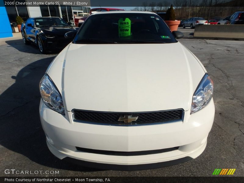 White / Ebony 2006 Chevrolet Monte Carlo SS