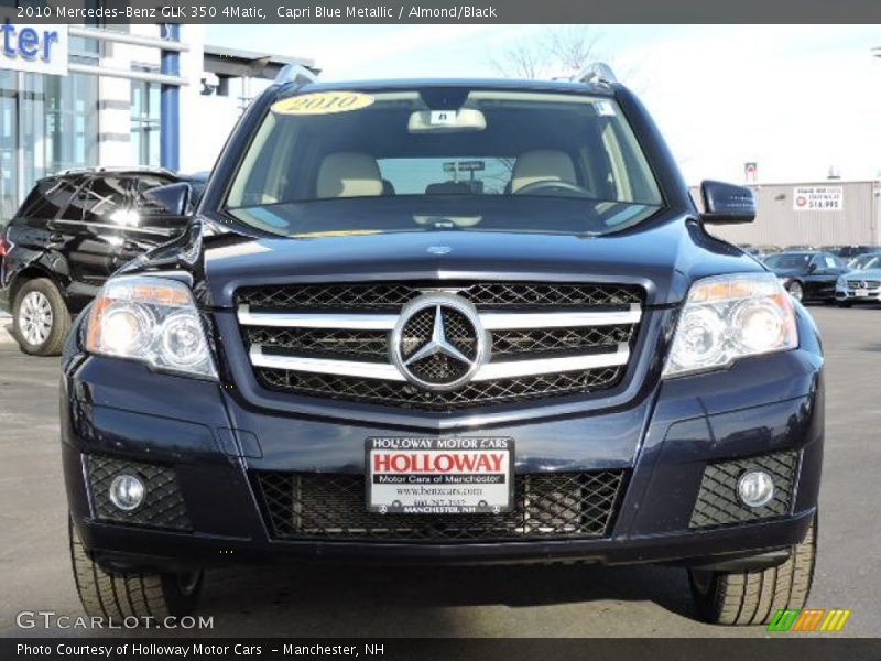 Capri Blue Metallic / Almond/Black 2010 Mercedes-Benz GLK 350 4Matic