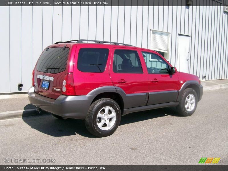 Redfire Metallic / Dark Flint Gray 2006 Mazda Tribute s 4WD