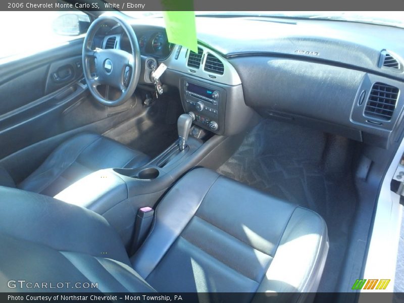 White / Ebony 2006 Chevrolet Monte Carlo SS