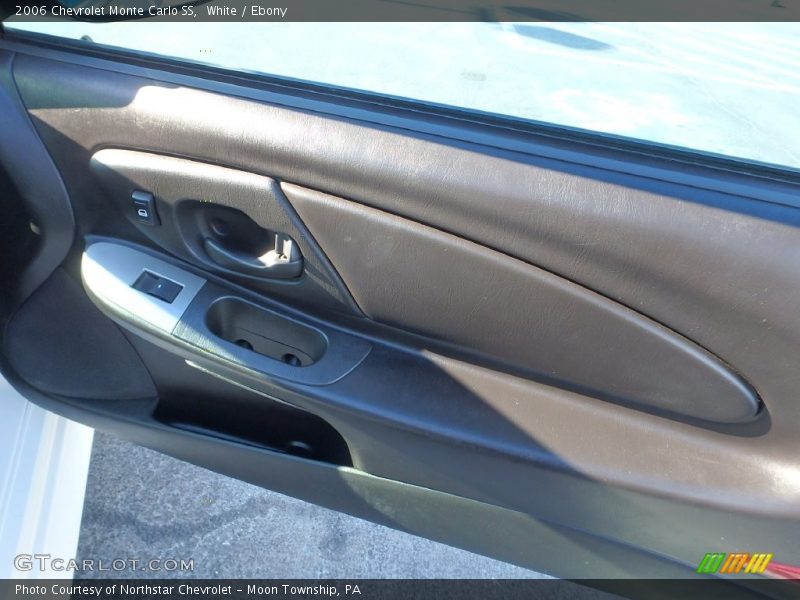 White / Ebony 2006 Chevrolet Monte Carlo SS