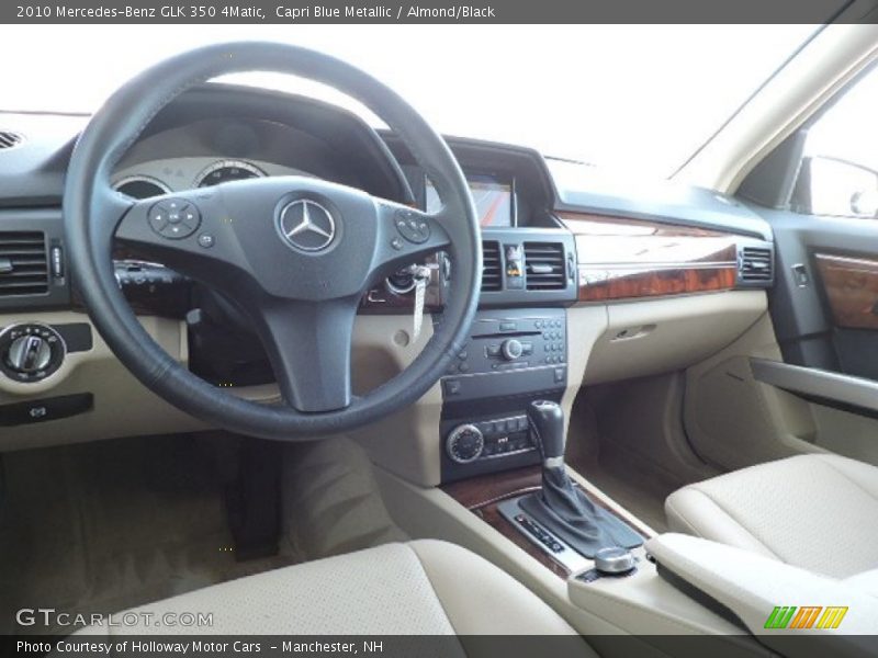 Capri Blue Metallic / Almond/Black 2010 Mercedes-Benz GLK 350 4Matic