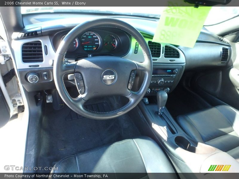 White / Ebony 2006 Chevrolet Monte Carlo SS