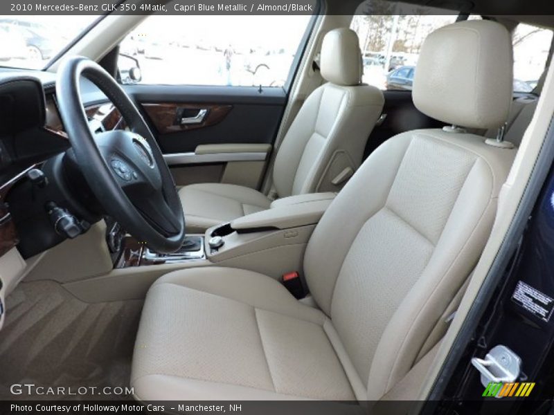 Capri Blue Metallic / Almond/Black 2010 Mercedes-Benz GLK 350 4Matic