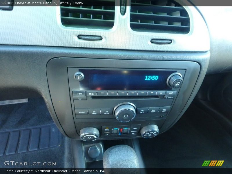 White / Ebony 2006 Chevrolet Monte Carlo SS