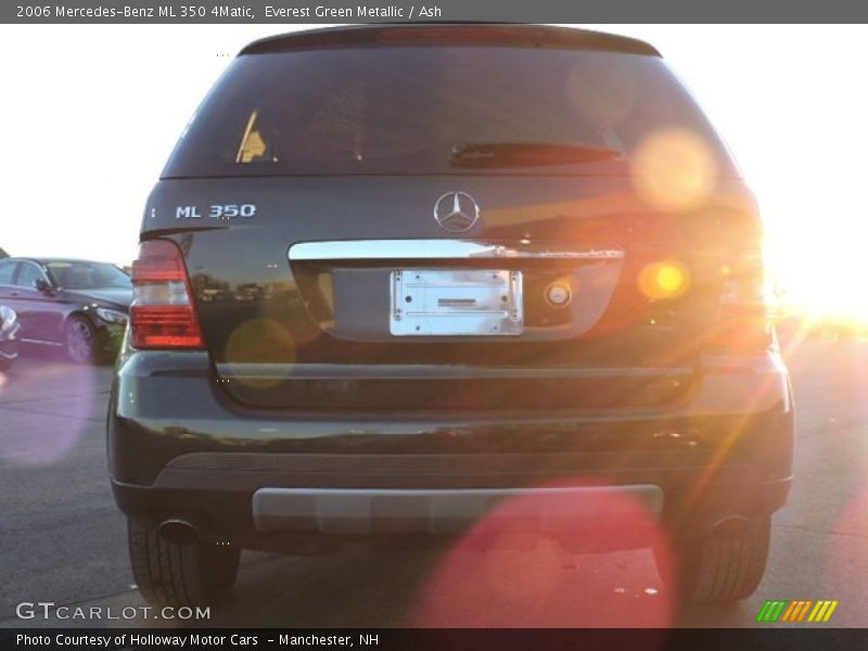 Everest Green Metallic / Ash 2006 Mercedes-Benz ML 350 4Matic