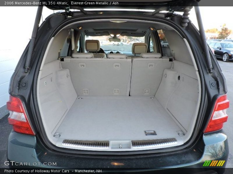 Everest Green Metallic / Ash 2006 Mercedes-Benz ML 350 4Matic