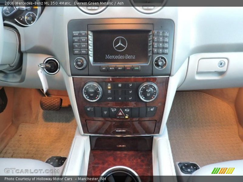 Everest Green Metallic / Ash 2006 Mercedes-Benz ML 350 4Matic