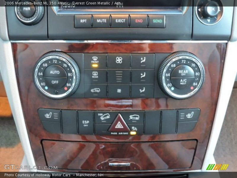 Everest Green Metallic / Ash 2006 Mercedes-Benz ML 350 4Matic