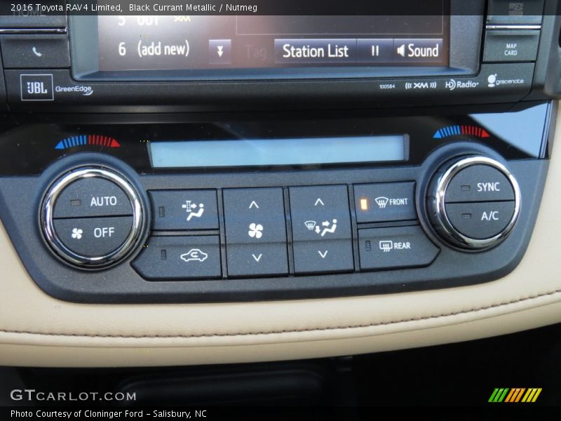 Black Currant Metallic / Nutmeg 2016 Toyota RAV4 Limited