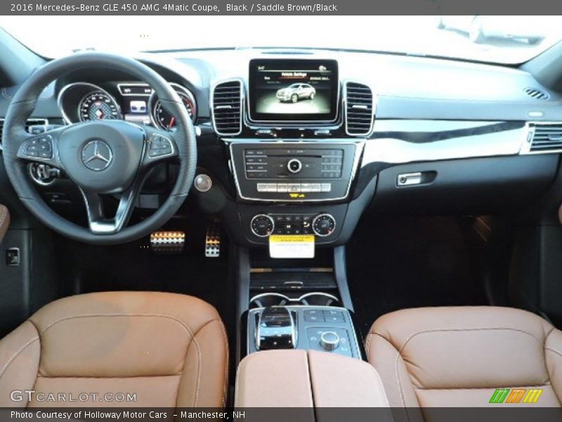 Black / Saddle Brown/Black 2016 Mercedes-Benz GLE 450 AMG 4Matic Coupe