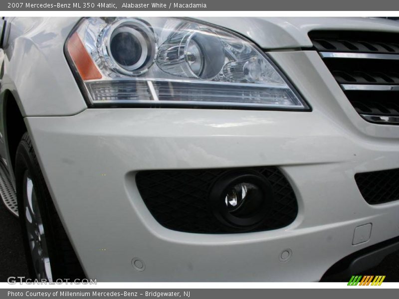 Alabaster White / Macadamia 2007 Mercedes-Benz ML 350 4Matic
