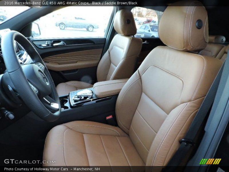 Black / Saddle Brown/Black 2016 Mercedes-Benz GLE 450 AMG 4Matic Coupe