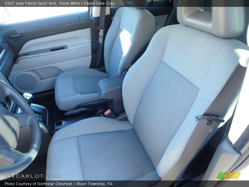 Stone White / Pastel Slate Gray 2007 Jeep Patriot Sport 4x4