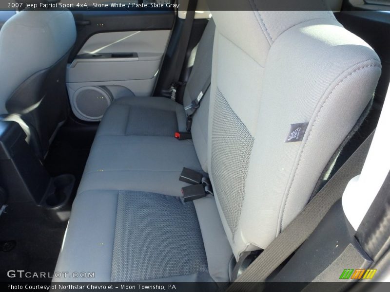 Stone White / Pastel Slate Gray 2007 Jeep Patriot Sport 4x4