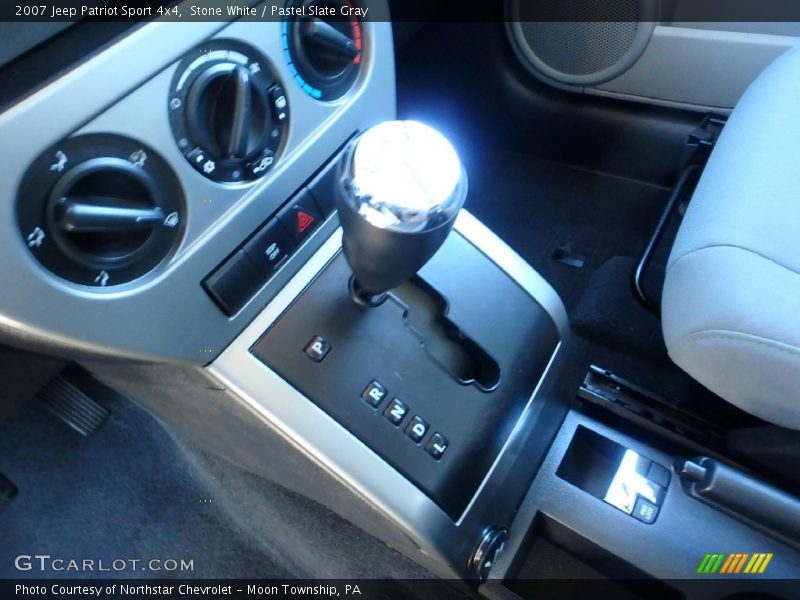 Stone White / Pastel Slate Gray 2007 Jeep Patriot Sport 4x4