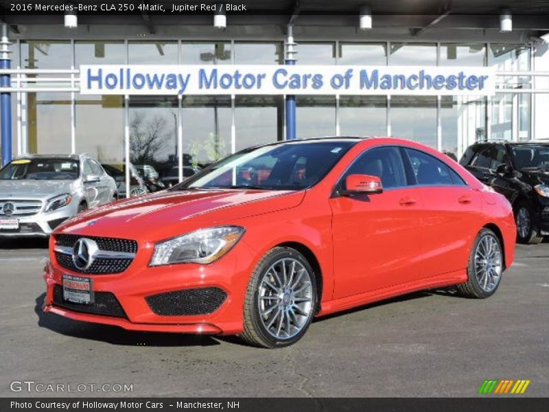 Jupiter Red / Black 2016 Mercedes-Benz CLA 250 4Matic