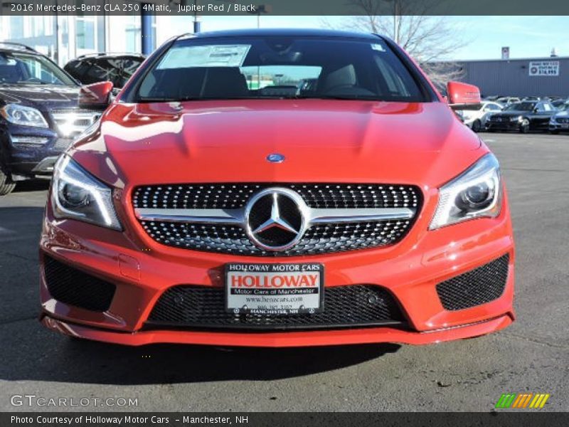 Jupiter Red / Black 2016 Mercedes-Benz CLA 250 4Matic