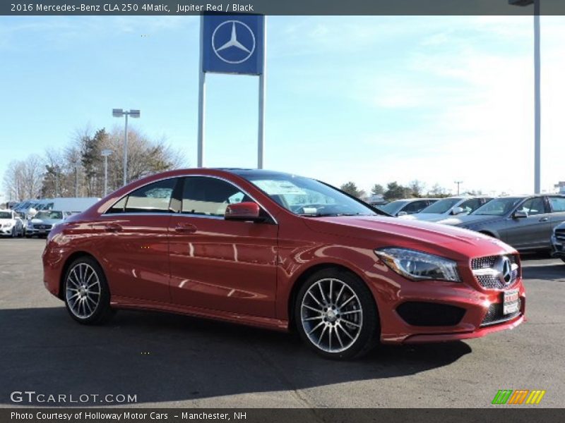Jupiter Red / Black 2016 Mercedes-Benz CLA 250 4Matic