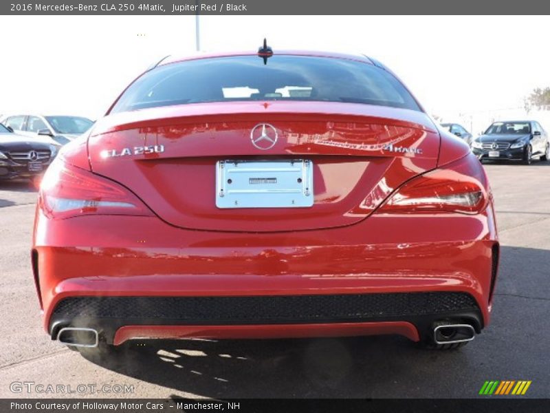 Jupiter Red / Black 2016 Mercedes-Benz CLA 250 4Matic