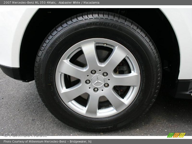 Alabaster White / Macadamia 2007 Mercedes-Benz ML 350 4Matic