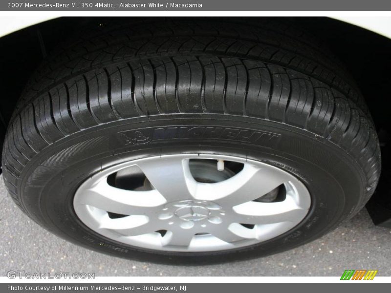 Alabaster White / Macadamia 2007 Mercedes-Benz ML 350 4Matic