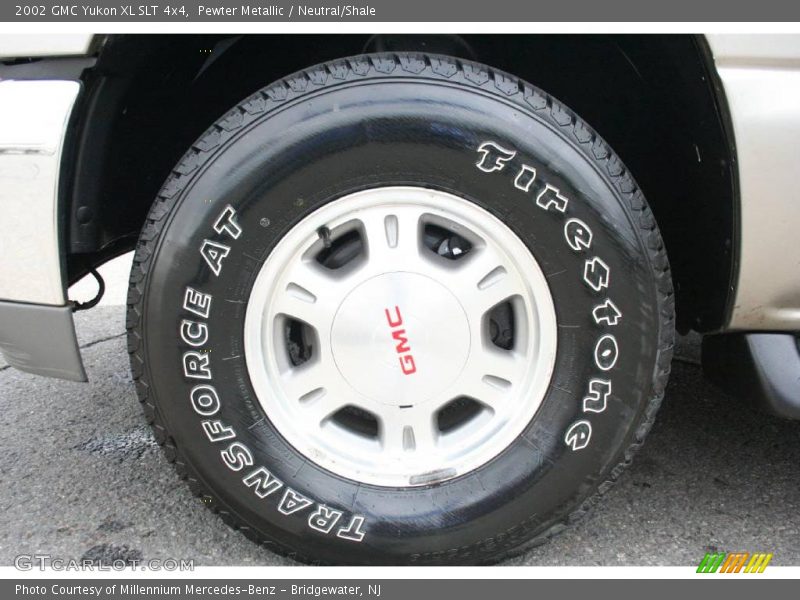 Pewter Metallic / Neutral/Shale 2002 GMC Yukon XL SLT 4x4