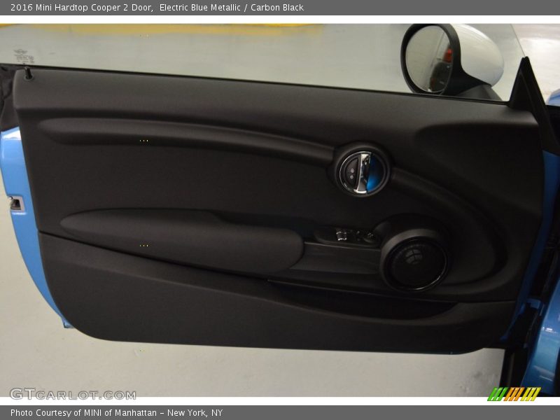 Electric Blue Metallic / Carbon Black 2016 Mini Hardtop Cooper 2 Door