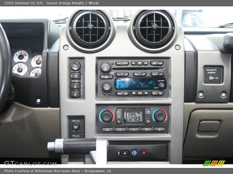 Sunset Orange Metallic / Wheat 2003 Hummer H2 SUV