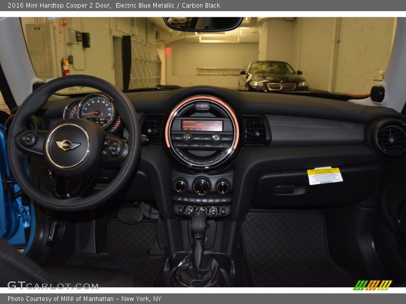 Electric Blue Metallic / Carbon Black 2016 Mini Hardtop Cooper 2 Door