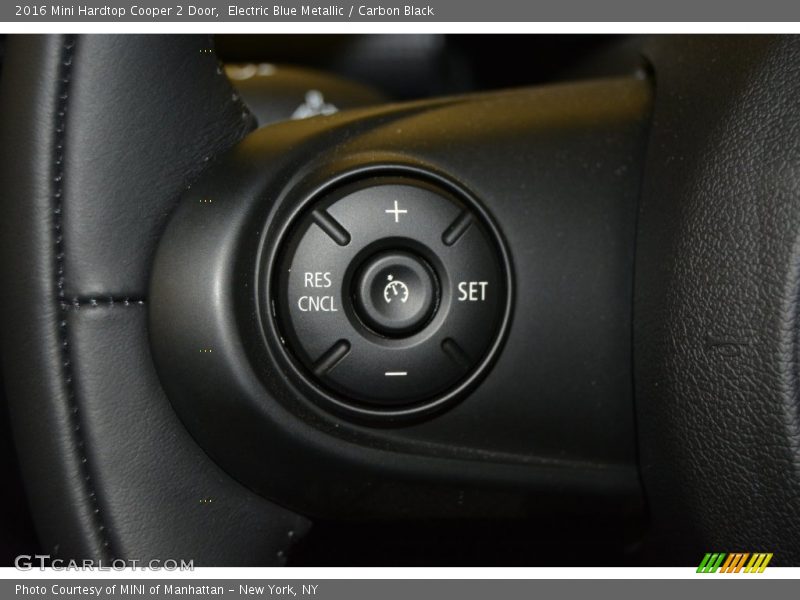 Electric Blue Metallic / Carbon Black 2016 Mini Hardtop Cooper 2 Door