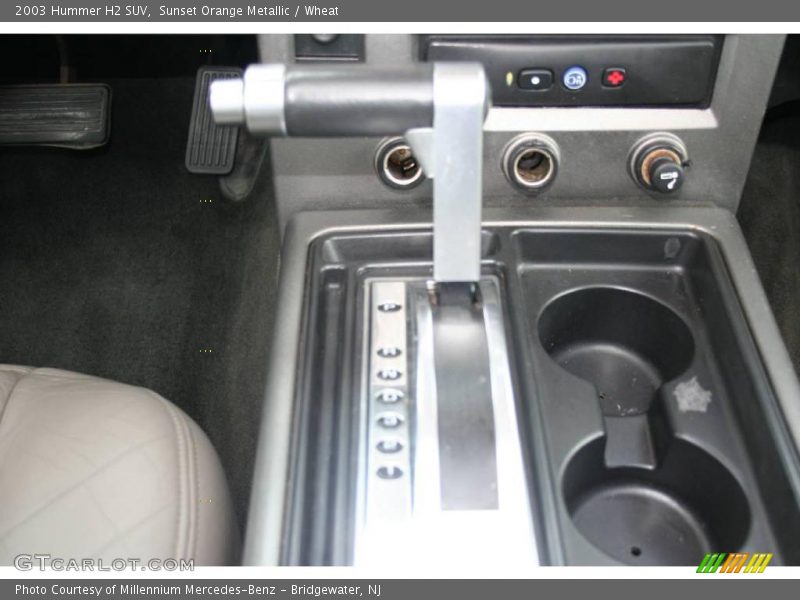 Sunset Orange Metallic / Wheat 2003 Hummer H2 SUV