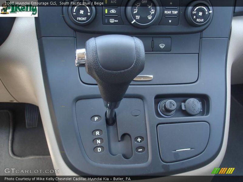 South Pacific Blue / Beige 2008 Hyundai Entourage GLS