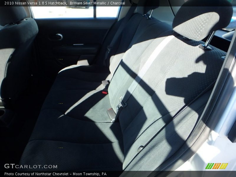 Brilliant Silver Metallic / Charcoal 2010 Nissan Versa 1.8 S Hatchback