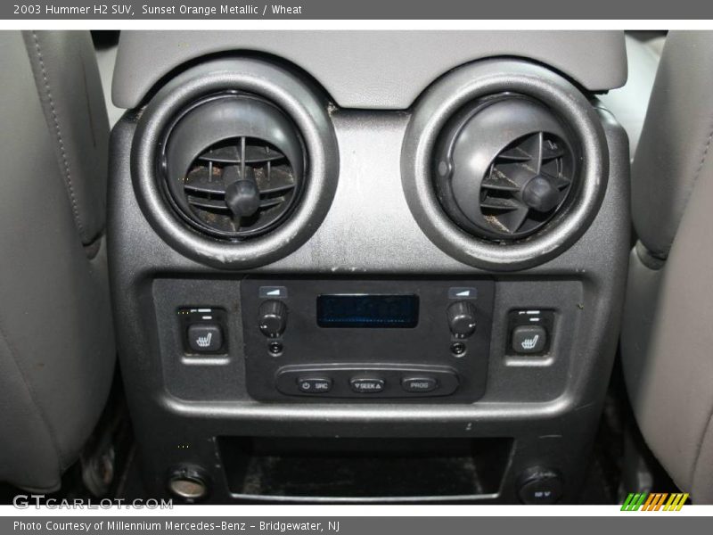 Sunset Orange Metallic / Wheat 2003 Hummer H2 SUV