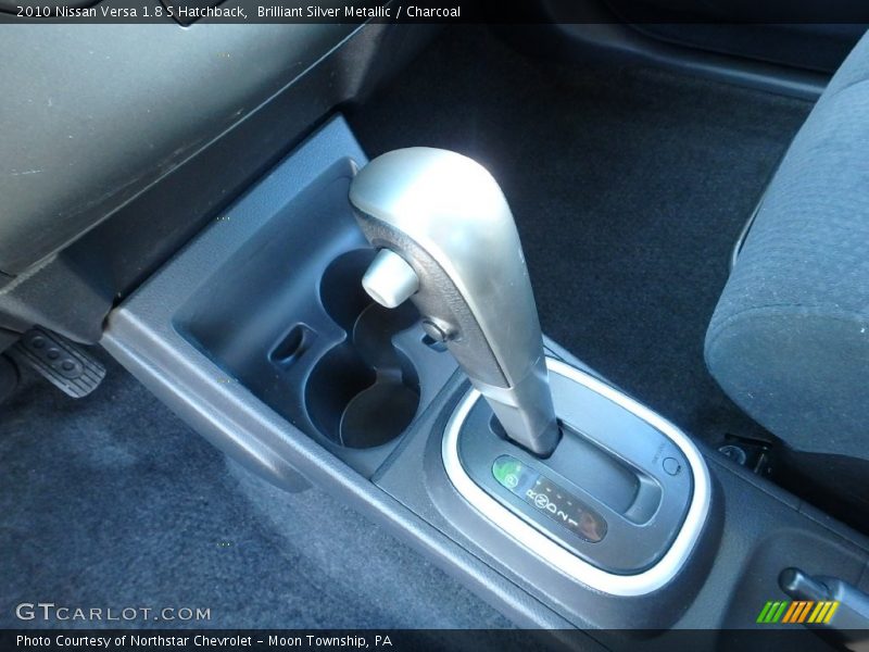 Brilliant Silver Metallic / Charcoal 2010 Nissan Versa 1.8 S Hatchback