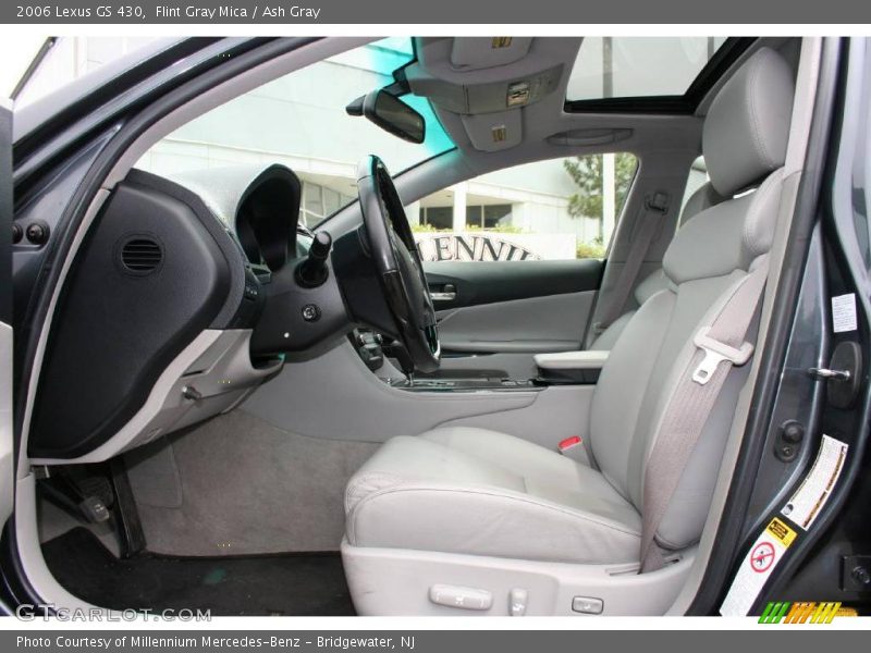 Flint Gray Mica / Ash Gray 2006 Lexus GS 430